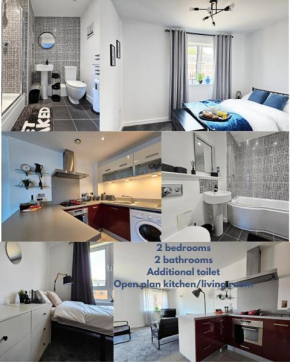 Spacious Two Bedroom Apartment with 2 En-suite Bathrooms